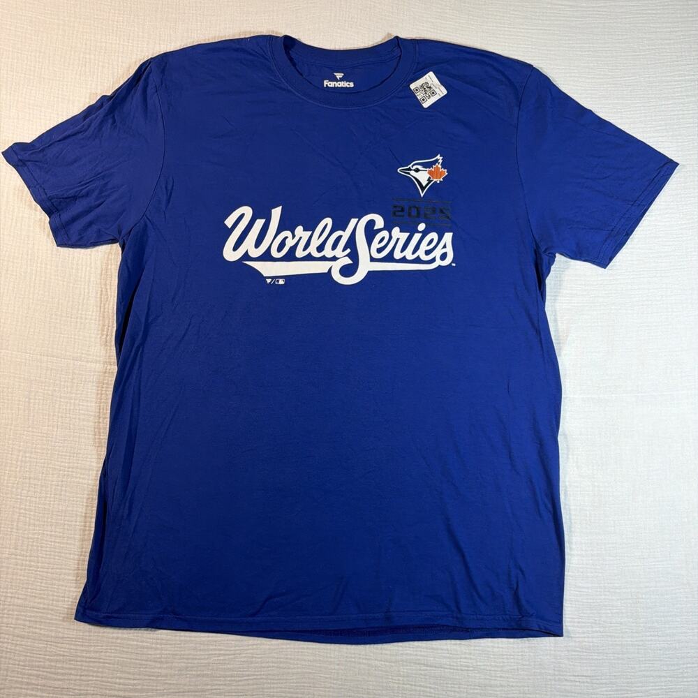 Fanatics 2025 World Series Men’s XL Blue T-Shirt